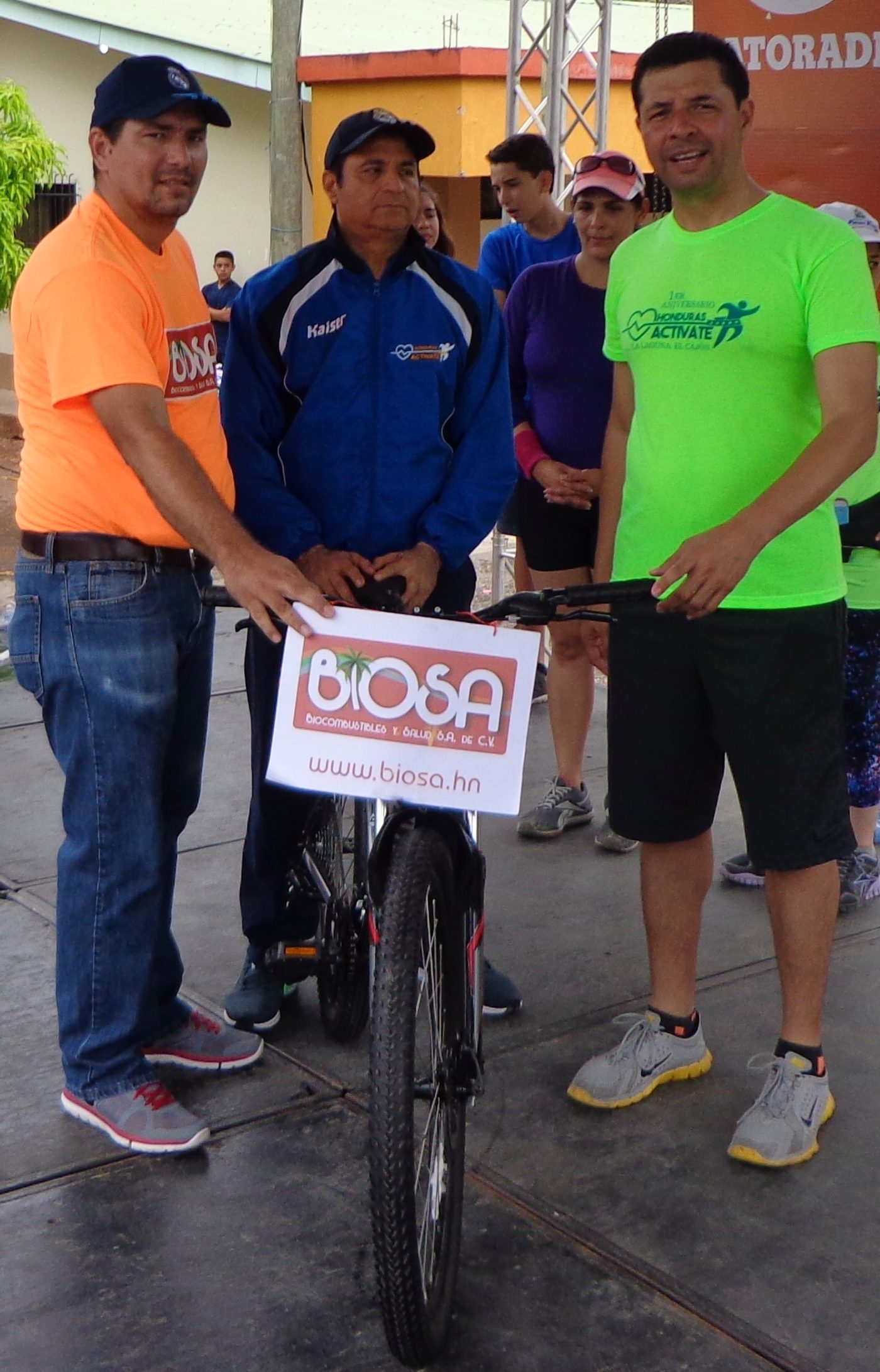 Actividad de ciclismo comunitario